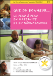 Le peau à peau en maternité et en néonatalogie