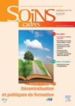 Etudiants en soins infirmiers, élèves aides-soignants et commission de soins de territoire