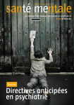 Sant mentale, n°245 - Février 2020 - Dossier : Directives anticipées en psychiatrie
