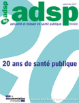 Les politiques de santé menées depuis 20 ans.